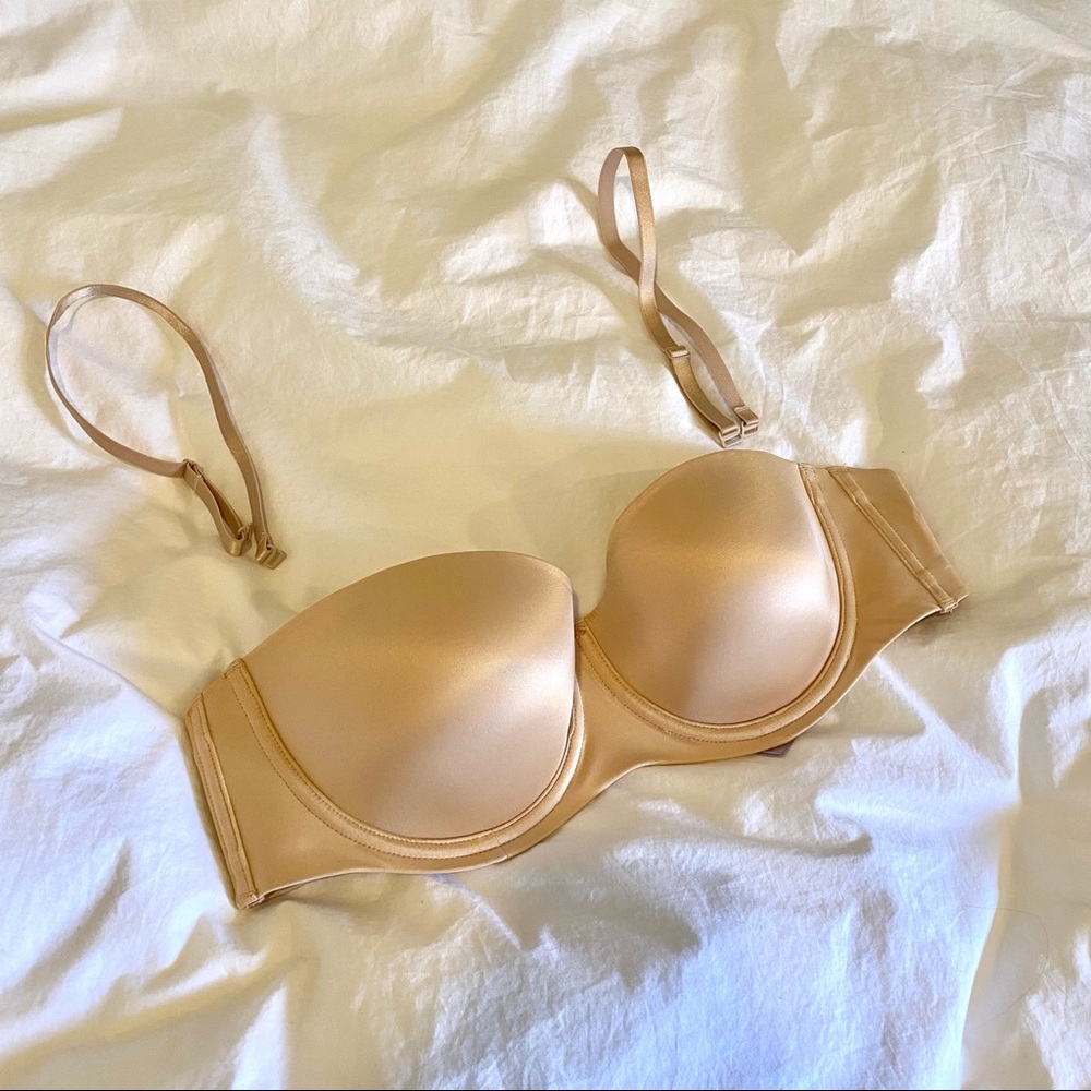 Savage x Fenty Strapless Bra in Honey Nude